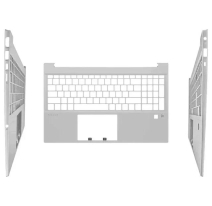 Vỏ C Laptop Hp Pavilion 15-Eg 15-Eh Có Lỗ Vân Tay + Sd Bạc New