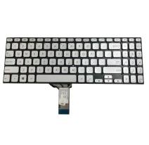 Bàn Phím Laptop Asus Vivobook S530 X530 K530 S530F S530UA X530F X530FA X530UN V5000FL Y5100UB Y5100UN Bạc Không Đèn