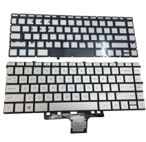 Bàn Phím Laptop Hp Pavilion 14-Dv 14-Ek 14-Dw 13-Bb 14-Dy Vàng Có Đèn