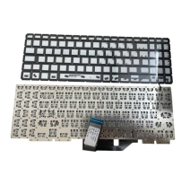 Bàn Phím Laptop Asus Zenbook Flip 15 Ux562 Ux562Fa Ux562Fac Ux562Fd Ux562Fdx Zin Bạc Có Đèn