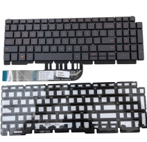 Bàn Phím Laptop Dell G15 5510 5511 5515 5520 5525 5530 Đen Đỏ Có Đèn