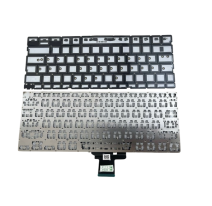 Bàn Phím Laptop Asus Pro M3400 M3401 K3400P X3400P M7400 X7400 Zin Bạc Có Đèn