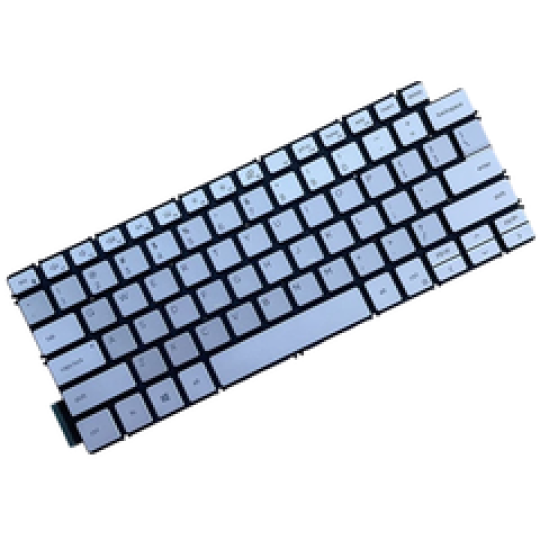 Bàn Phím Laptop Dell Inspiron 7491 5300 5301 5390 5391 5401 5402 5490 5491 5498 7300 7306 7390 7391 7491 7490 Latitude 3301 3311 3410 3420 Vostro 3400 3401 3405 Gen 11 Zin Bạc Có Đèn