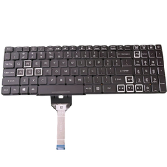 Bàn Phím Laptop Acer An515-54 An515-55 An515-43 An515-44 Đen Trắng Có Đèn RGB