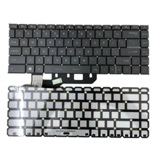 Bàn Phím Laptop Msi Gs66 Prestige 14 A11 A12 A11Mu Xám Có Đèn