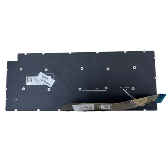 Bàn Phím Laptop Dell Inspiron 7491 3401 3405 5300 5301 5390 5391 5401 5402 5490 5491 5498 7300 7306 7390 7391 7491 7490, Latitude 3301 3311 3410 3420, Vostro 3400 Gen 11 Đen Không Đèn