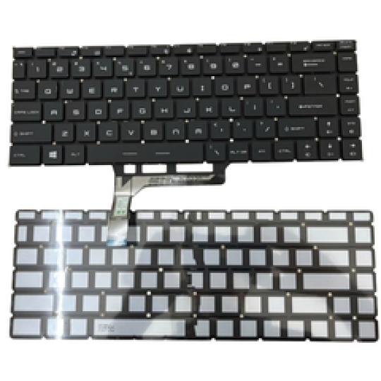Bàn Phím Laptop Msi Gf63 Gf65 Gs65 Ps63 Ps42 Zin Đen Có Đèn