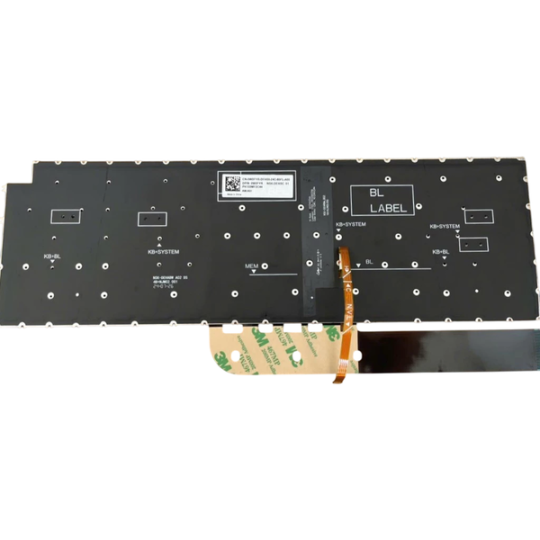Bàn Phím Laptop Dell Inspiron 3511 3515 3520 3521 5510 5515 7510 7610, Vostro 15 3510 3515 3520 3525 5510 5515 Xám Không Đèn