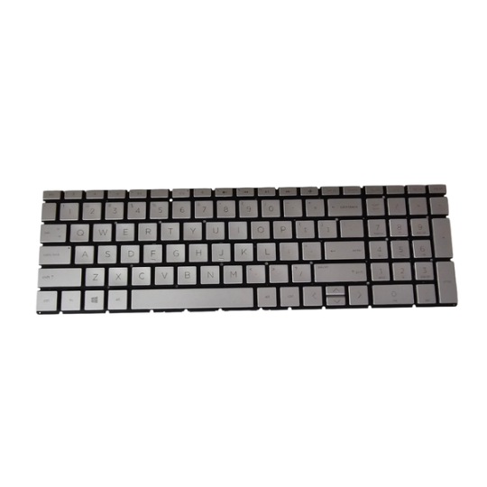 Bàn Phím Laptop Hp Pavilion 15-DA 15-CS 15S-DU 250 G7 255 G7 256 G7 17-BY 17-CA 17-CD Zin Bạc Không Đèn