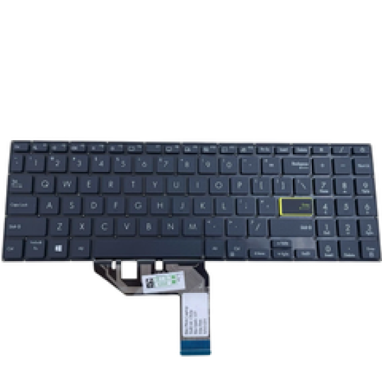 Bàn Phím Laptop Asus A513 A515 E510Ma S513 X513 Zin Đen Không Đèn