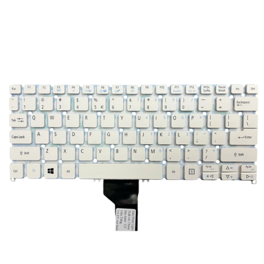 Bàn Phím Laptop Acer V3-371 V3-331 V3-171, E3-111, E3-112, E3-113, Es1-111, Es1-131, Es1-311, E3-112, V3-372 Trắng