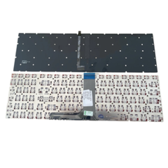 Bàn Phím Laptop Msi Alpha 15 A4De Ms-16Uk Đen Trắng Có Đèn RGB