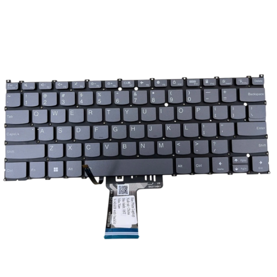 Bàn Phím Laptop Lenovo IdeaPad Slim 3-14Iah8 14Iru8 14Abr8 14Amn8 14Ian8 14Irh8 Xám Có Đèn