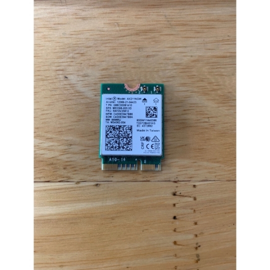 Card Wifi 6 Ax211Ngw 1 Khe New