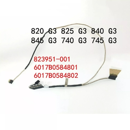 Cáp Màn Hình Hp Elitebook 820 G3 825 G3 740 G3 745 G3 840 G3 845 G3 6017B0584801 30 Pin New