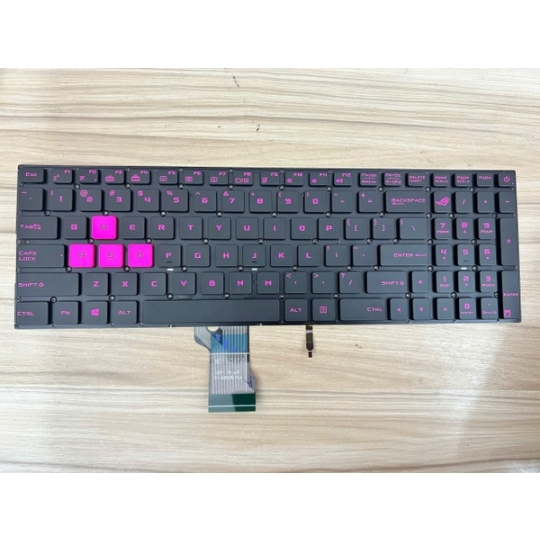 Bàn Phím Laptop Asus Gl502 Gl502Vm Gl502Vt Gl502Vy Gl502Vs Gl702Vm Zin Đen Đỏ Có Đèn